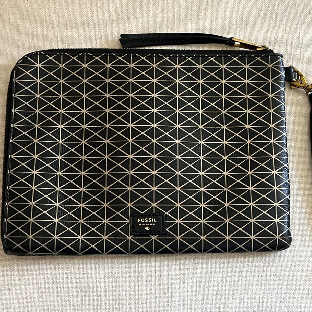 Fossil Black Leather Wallet